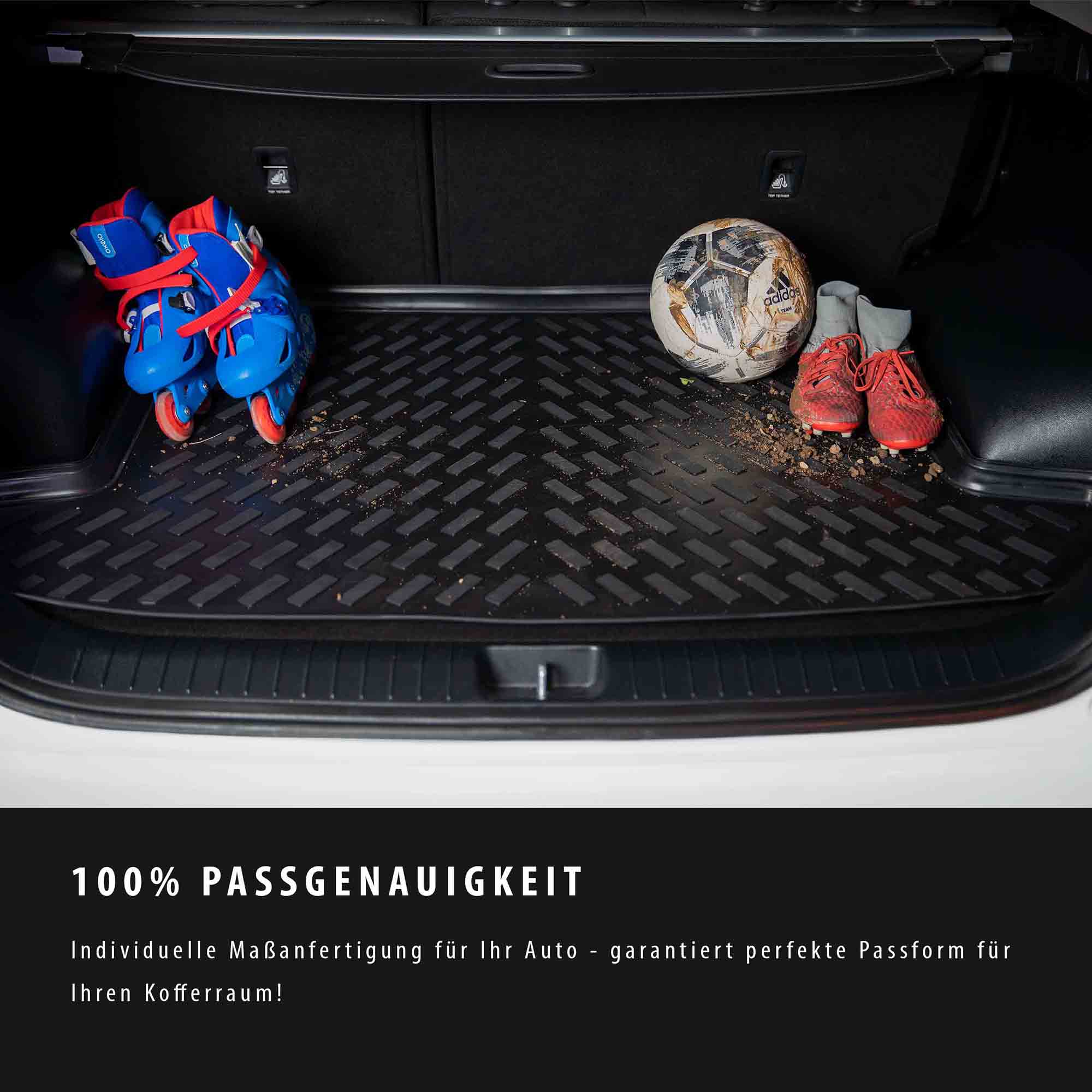 ELMASLINE Kofferraumwanne für CITROEN BERLINGO 2 (II) 2008-2018